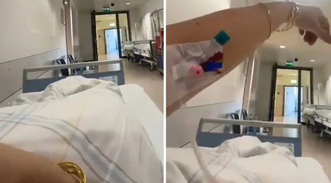 Almanya’da yaşayan Türk vatandaşı hastaneden video paylaştı: Türkiye’yi beğenmeyenler…